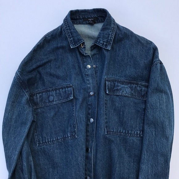 Forever 21 Oversized Denim Jacket - Picture 4 of 8